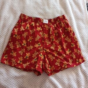American Eagle Holiday Boxers Men's Sz M. 100% Cotton.